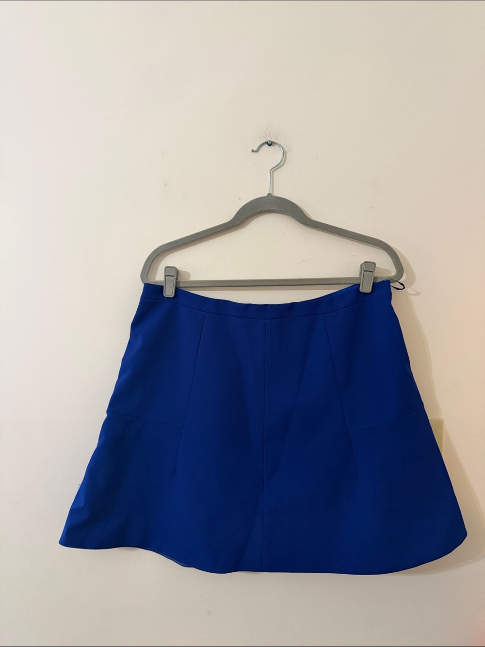 J. Crew Electric Blue A-Line Skirt